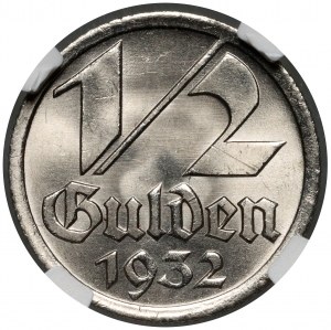 Freie Stadt Danzig, 1/2 Gulden 1932, Berlin