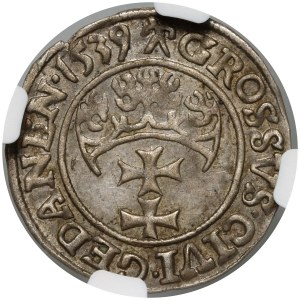 Sigismund I. der Alte, Pfennig 1539, Danzig