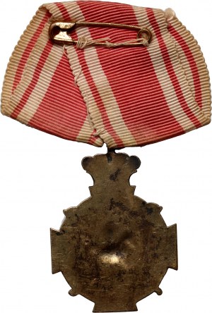 Danemark, Christian X, Médaille commémorative du 12e régiment de Garderhusar 1912
