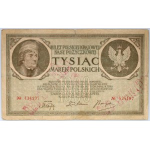 II RP, 1000 Polish marks 17.05.1919, no series designation