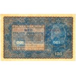 II RP, 100 polnische Mark 23.08.1919, IH Serie D