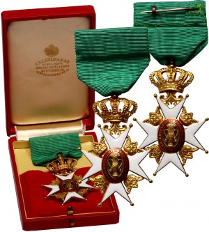 Szwecja, Królewski Order Wazów, złoto