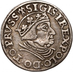 Sigismund I. der Alte, Trojak 1538, Danzig