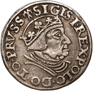 Zygmunt I Stary, trojak 1538, Gdańsk