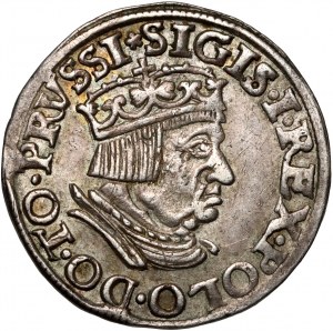 Sigismund I the Old, trojak 1536, Gdańsk