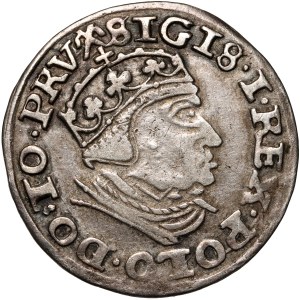 Sigismund I. der Alte, Trojak 1540, Danzig