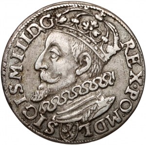 Sigismund III Vasa, trojak 1600, Cracow