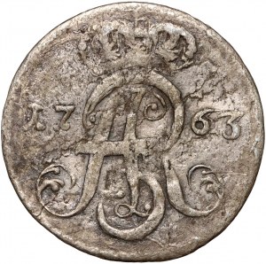 August III., Trojak 1763 DB, Torun