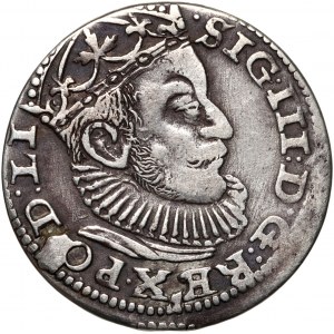 Sigismund III Vasa, trojak 1589, Riga