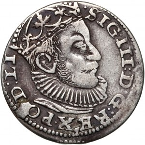 Sigismond III Vasa, trojak 1589, Riga