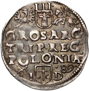 Sigismond III Vasa, trojak 1589, Poznań
