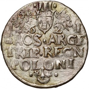 Sigismond III Vasa, trojak 1621, Cracovie