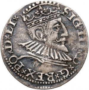Sigismond III Vasa, trojak 1592, Riga
