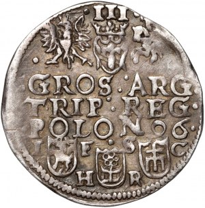 Sigismund III Vasa, trojak 1596, Bydgoszcz
