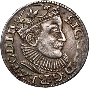 Zygmunt III Waza, trojak 1589, Ryga