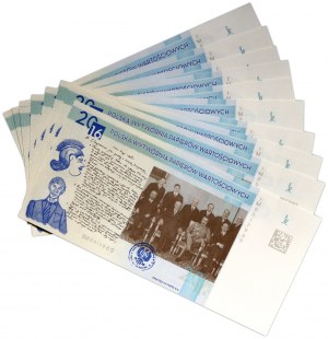 III RP, zestaw banknotów testowych PWPW, Ignacy Matuszewski, 2016