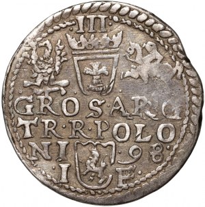 Žigmund III Vasa, trojak 1598, Olkusz