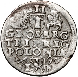 Sigismondo III Vasa, trojak 1590, Poznań