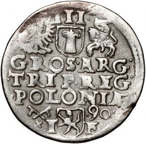Sigismund III. Wasa, Trojak 1590, Poznań