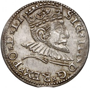 Sigismond III Vasa, trojak 1591, Riga