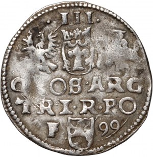 Sigismond III Vasa, trojak 1599, Wschowa