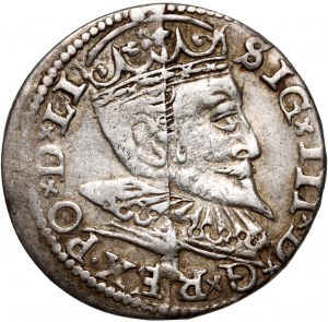 Zygmunt III Waza, trojak 1597, Ryga
