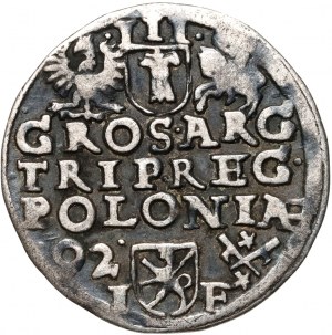 Zygmunt III Waza, trojak 1592, Poznań