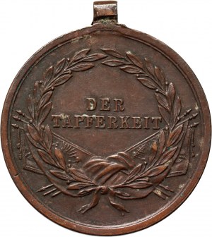 Rakúsko, František Jozef, medaila, Za statočnosť (der Tapferkeit)