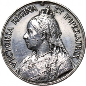 Wielka Brytania, Medal Afryki Południowej (Queen's South Africa Medal), II wersja, po 1900