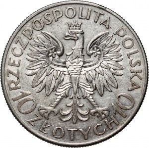 II RP, 10 zloty 1933, Varsovie, Romuald Traugutt