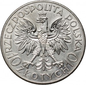 II RP, 10 złotych 1933, Warszawa, Romuald Traugutt