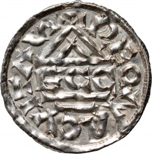 Heiliges Römisches Reich, Deutschland, Bayern, Heinrich III. der Jüngere 983-985, Denar, Regensburg