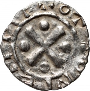 Niemcy, Saksonia, Otto III 983-1002, denar, Moguncja