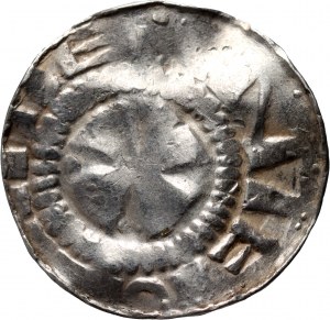 Germania, XI secolo, denario crociato