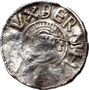 Germania, Sassonia, Bernhard I 973-1011, denario, Lüneburg