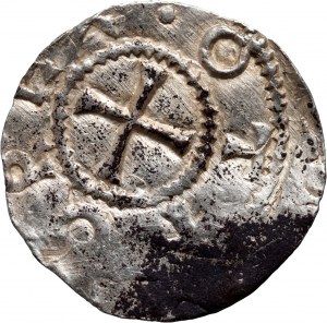 Allemagne, Otto III 983-1002, denier, Wurzburg