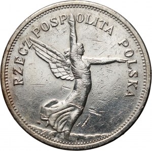 II RP, 5 złotych 1928, Warszawa, Nike