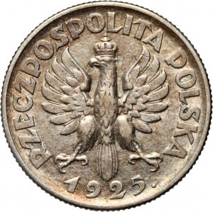 II RP, 1 złoty 1925, Londyn, Żniwiarka