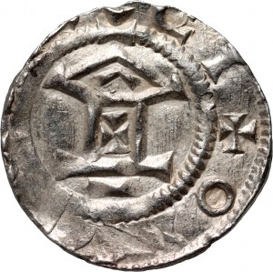 Germania, Sassonia, Ottone III 983-1002, denario, Magonza