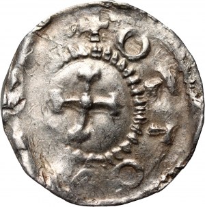 Germania, Svevia, Ottone III 983-1002, denario, Strasburgo