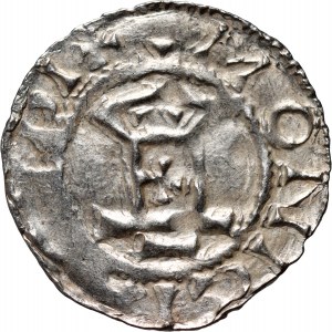 Nemecko, Sasko, Otto III 983-1002, denár, Mainz