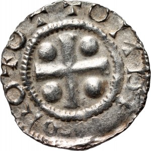 Nemecko, Sasko, Otto III 983-1002, denár, Mainz