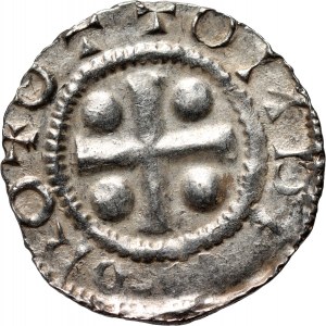 Germany, Saxony, Otto III 983-1002, Denar, MaAinz