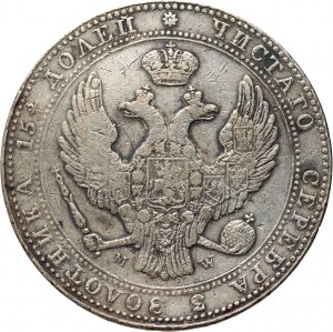 Russische Teilung, Nikolaus I., 3/4 Rubel = 5 Zloty 1840 MW, Warschau