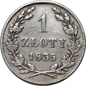 Free City of Krakow, 1 zloty 1835