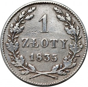 Freie Stadt Krakau, 1 Zloty 1835