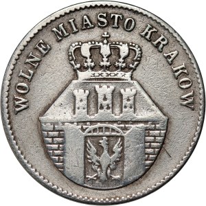 Città libera di Cracovia, 1 zloty 1835