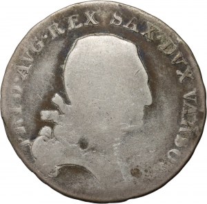 Duché de Varsovie, Frédéric Auguste Ier, 1/3 thaler 1813 IB, Varsovie