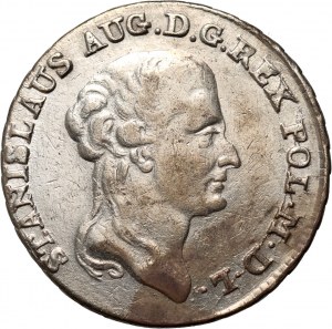 Stanisław August Poniatowski, Zwei-Zloty-Münze 1789 EB, Warschau