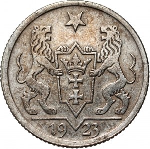 Freie Stadt Danzig, gulden 1923, Utrecht, Koga